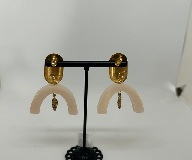 🤍Boucles d’oreilles "Flower Arch" – Réf. 644