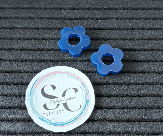 💙Pampille "ANNA" – Baby Fleur Bleue