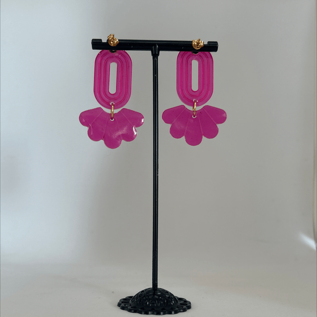🩷Boucles d’oreilles “Pétale Pop” – Réf. 667