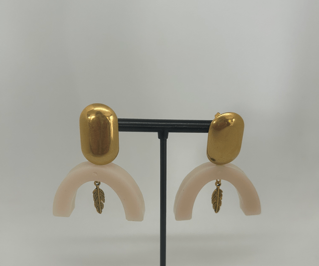 🤍Boucles d’oreilles "Flower Arch" – Réf. 644