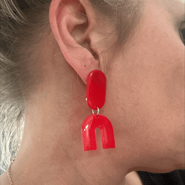 ❤️Boucles d’Oreilles "Magnetik" - Réf. 664