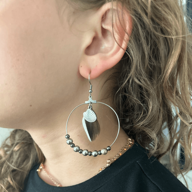 🩶Boucles d'oreilles bohèmes – Réf. 98