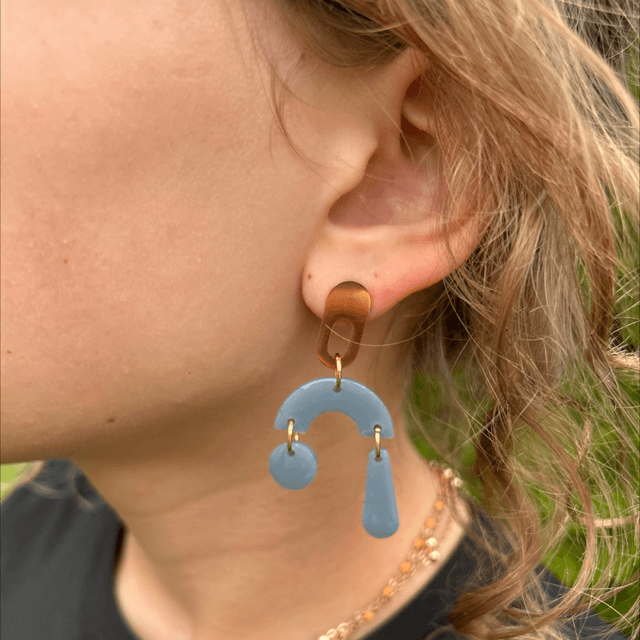 🩶Boucles d'oreilles n°759