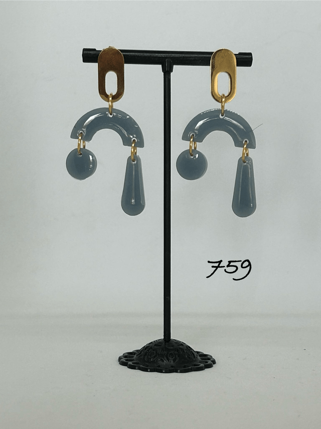 🩶Boucles d'oreilles n°759