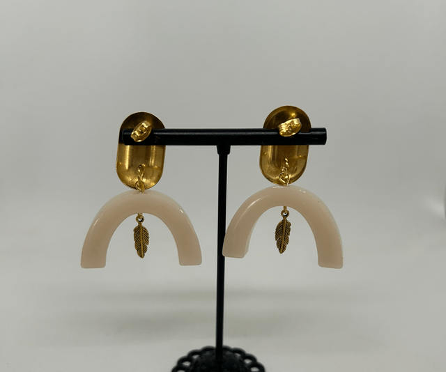🤍Boucles d'oreilles "Lucky Arch" – Réf. 643