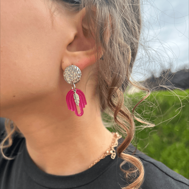 🩷Boucles d’oreilles “Pétale Pop” – Réf. 667