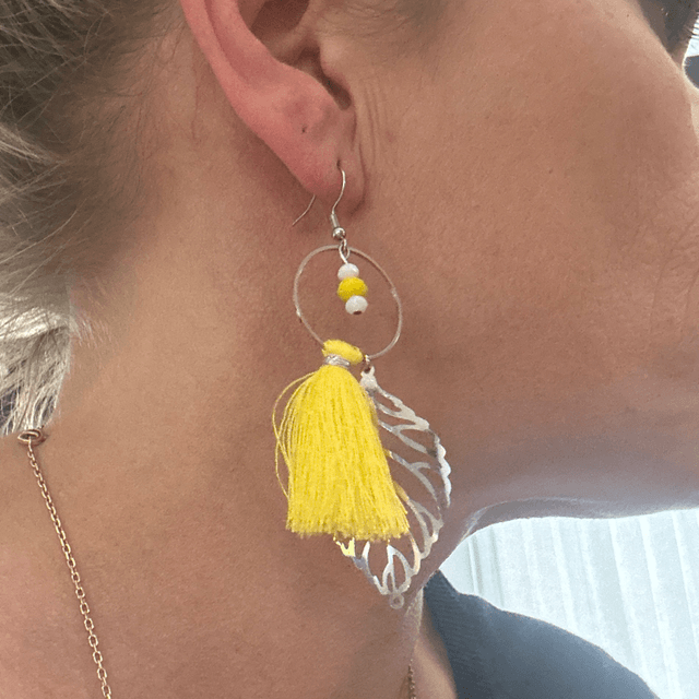 💛Boucles d'Oreilles  "Vitamines" – Réf. 237