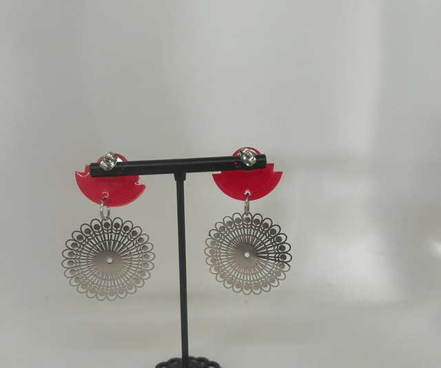 ❤️Boucles d’Oreilles "Mandala Pop" - Réf. 670