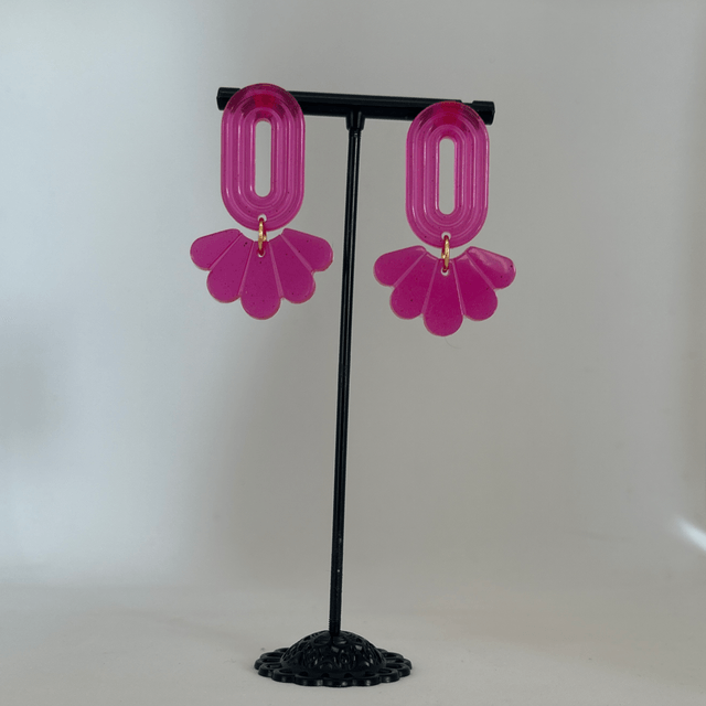🩷Boucles d’oreilles “Pétale Pop” – Réf. 667