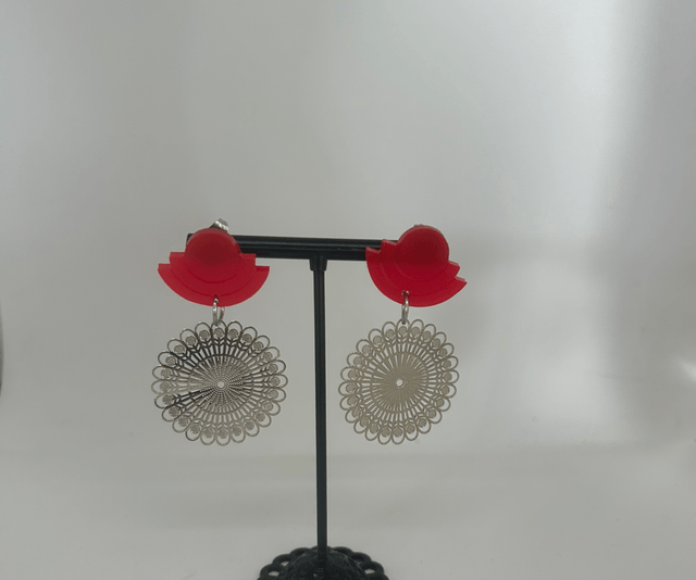 ❤️Boucles d’Oreilles "Mandala Pop" - Réf. 670