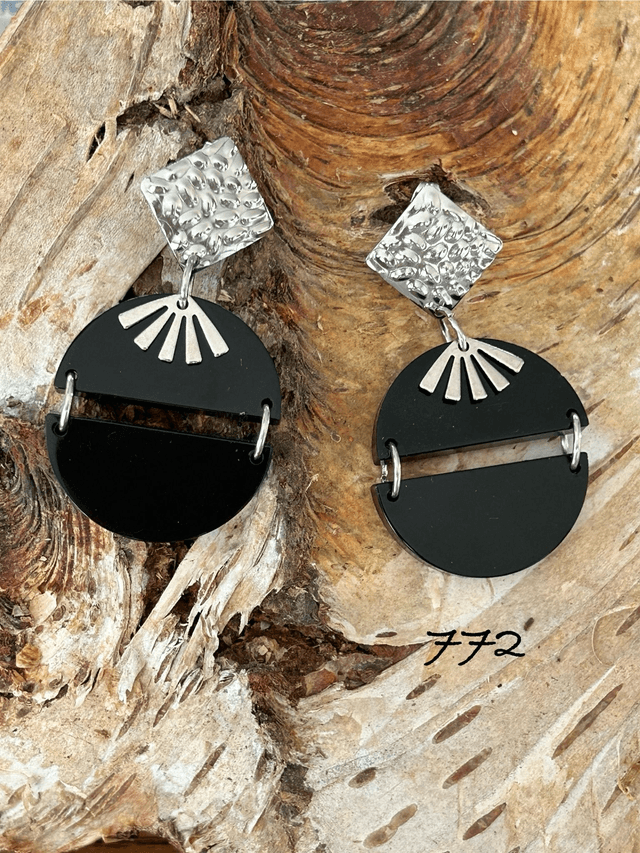 🖤Boucles d'oreilles n°772