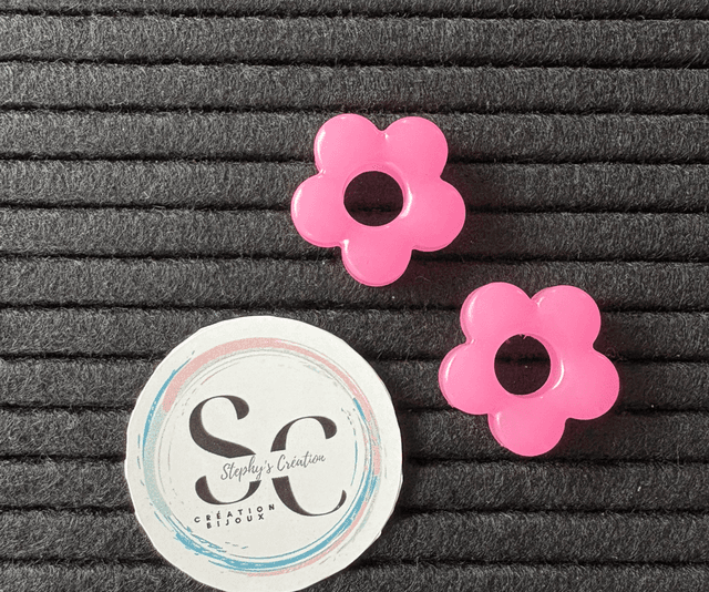 🩷Pampille &quot;MANON&quot; – Fleur Rose