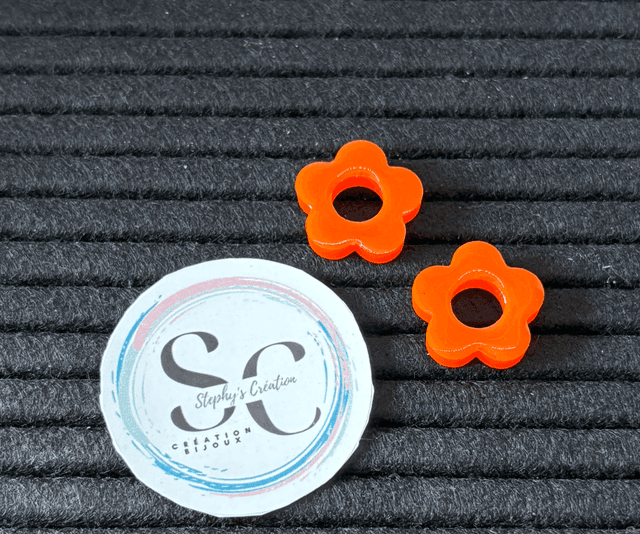 🧡Pampille &quot;ANNA&quot; – Baby Fleur Orange