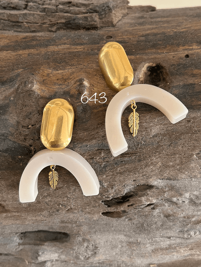 🤍Boucles d&#039;oreilles &quot;Lucky Arch&quot; – Réf. 643